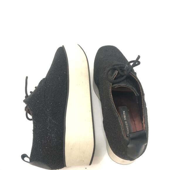 ALEXANDER SMITH PLATFORM GLITTER SNEAKERS - Picture 5 of 7